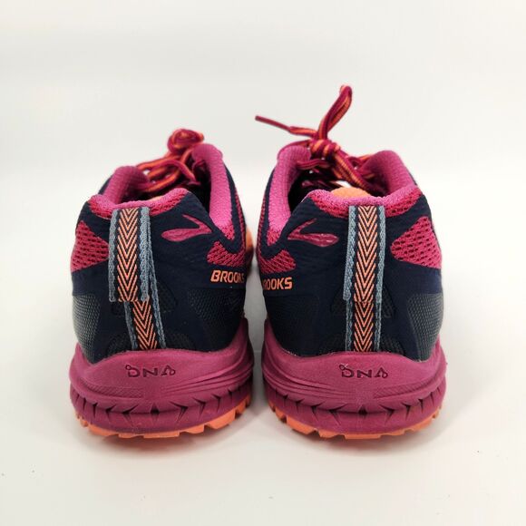 Brooks Cascadia 11 Gore Tex Shoes Womens 9.5 Black Pink Raspberry Trail Running - Picture 10 of 10